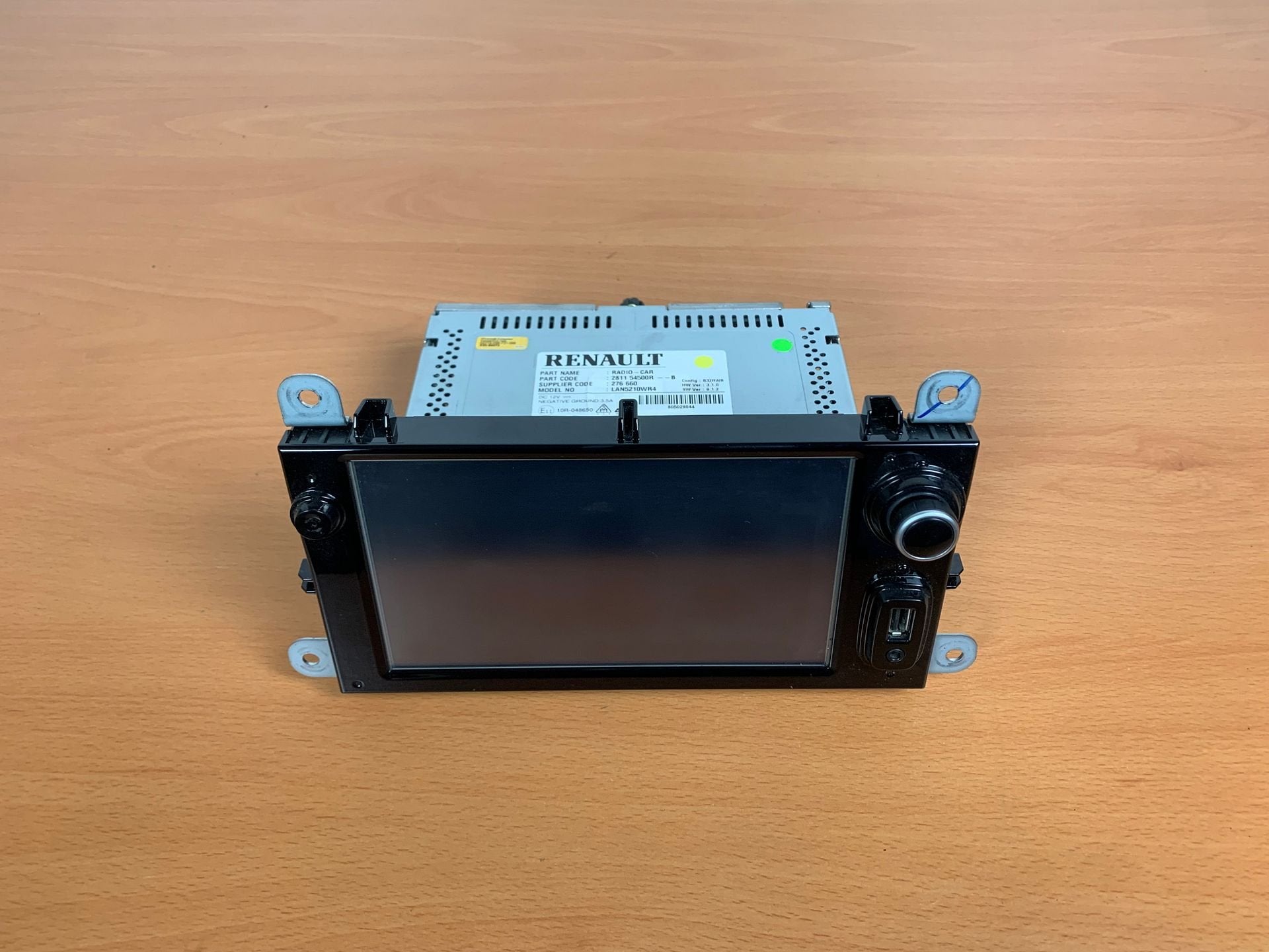 renault clio IV radio display origineel 2012-2016 281154500R, Auto diversen, Autoradio's, Ophalen of Verzenden, -, -, -