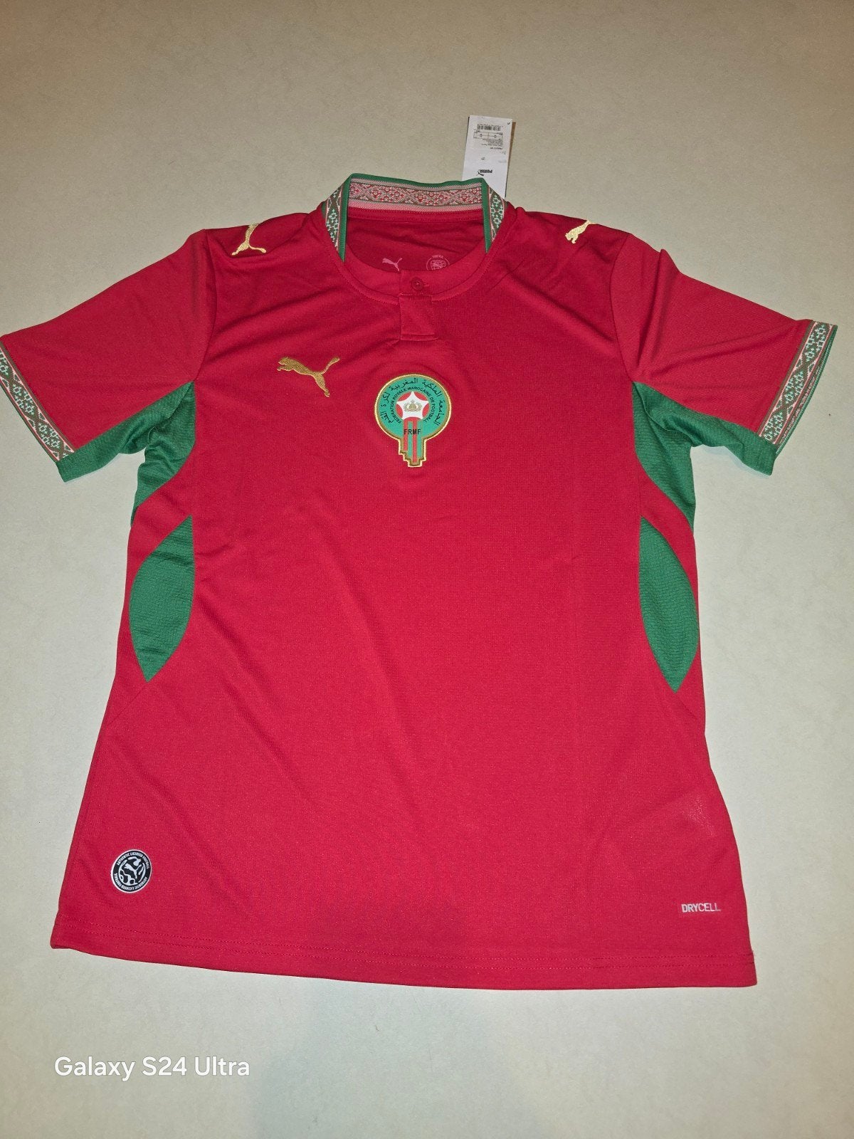 T-shirt original de l'équipe nationale marocaine, Enlèvement, Maillot