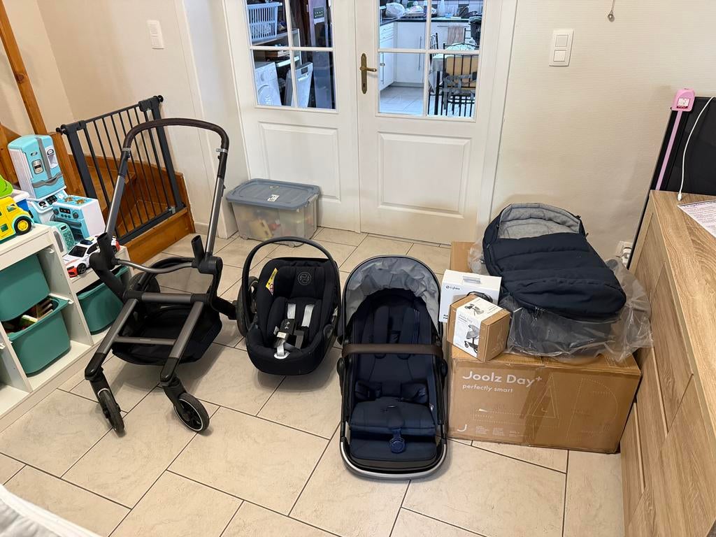 Pack poussette Joolz Day+ + Cybex Plati – valeur neuf 1700€, Enlèvement ou Envoi, Comme neuf, Poussette, Autres marques
