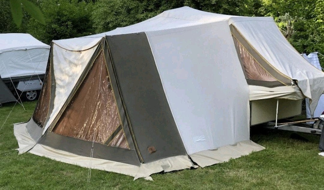 Holtkamper Spacer Edition met luifel, tent,snelopzetter, Caravans en Kamperen, Vouwwagens, Ophalen, Tot en met 3, Holtkamper