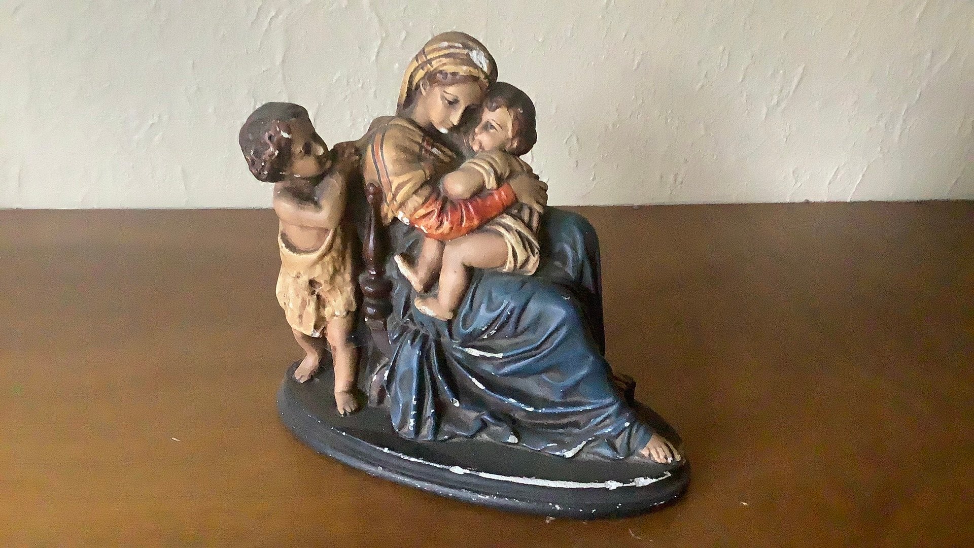 Gipsen religieus beeld, Verzamelen, Ophalen, Zo goed als nieuw