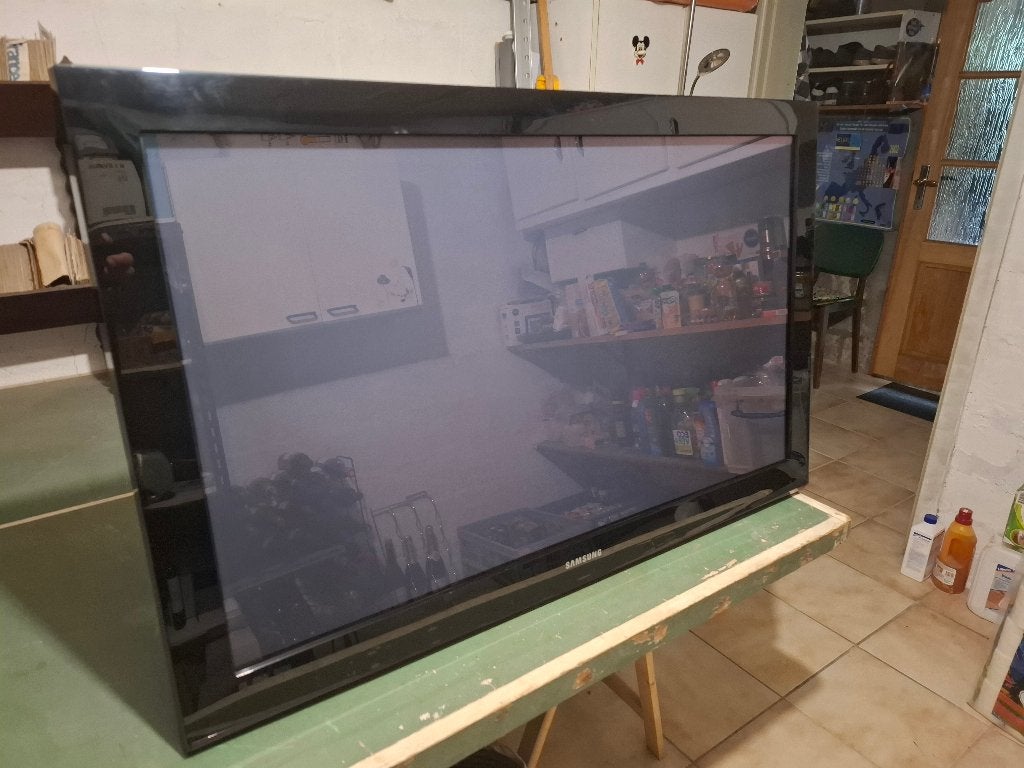 TV grand écran, TV, Hi-fi & Vidéo, Enlèvement, Utilisé, 100 cm ou plus, Samsung