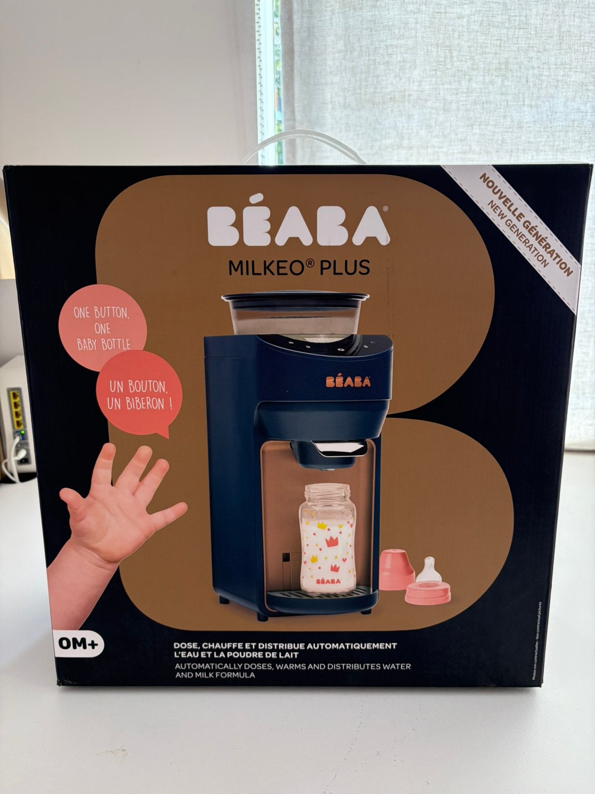 Milkeo plus - machine automatique à biberon, Ophalen, Zo goed als nieuw, Automatisch, Babyfles