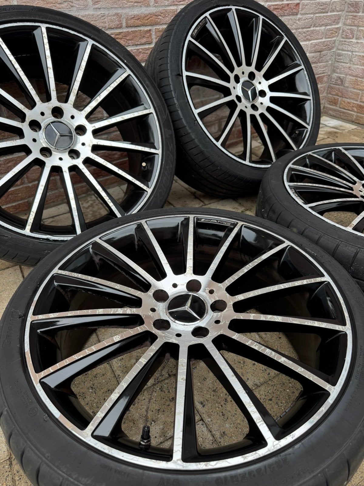19’’AMG velgen (A/B/C/Cla klasse), Enlèvement