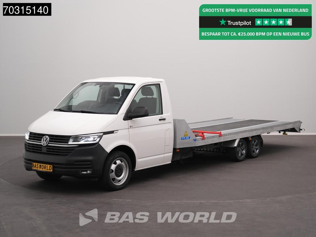 Volkswagen Transporter 150PK Fitzel Speeder 1500KG Nutzlast, Autos, Achat, Entreprise, 3 places, Capteur de lumière