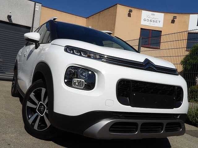 Citroen C3 Aircross 1.2 PureTech Shine, Auto's, Citroën, 1199 cc, Parkeersensor, Wit, Bedrijf