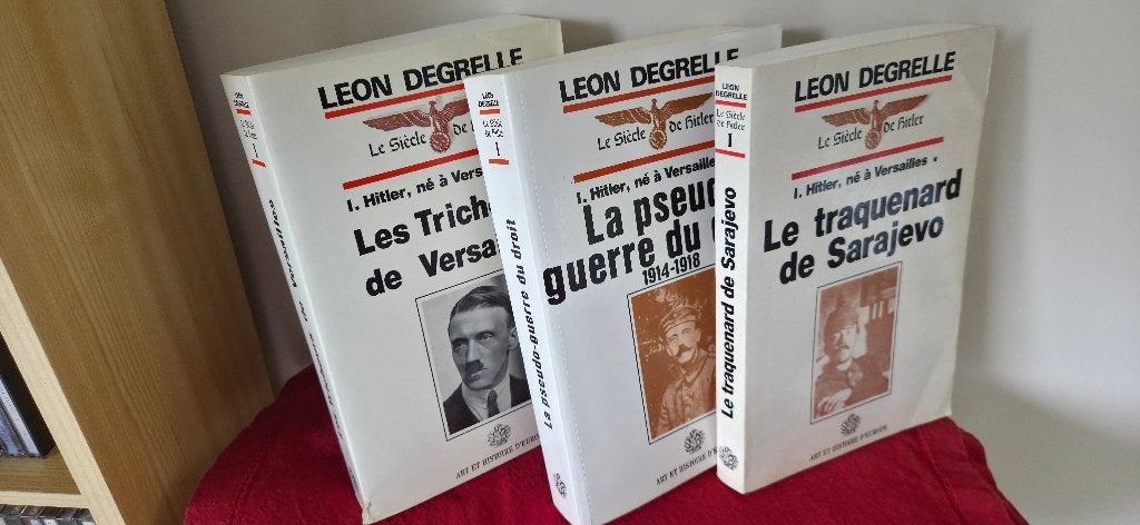 Hitler , né à Versailles, Ophalen, Gelezen, Léon DEGRELLE