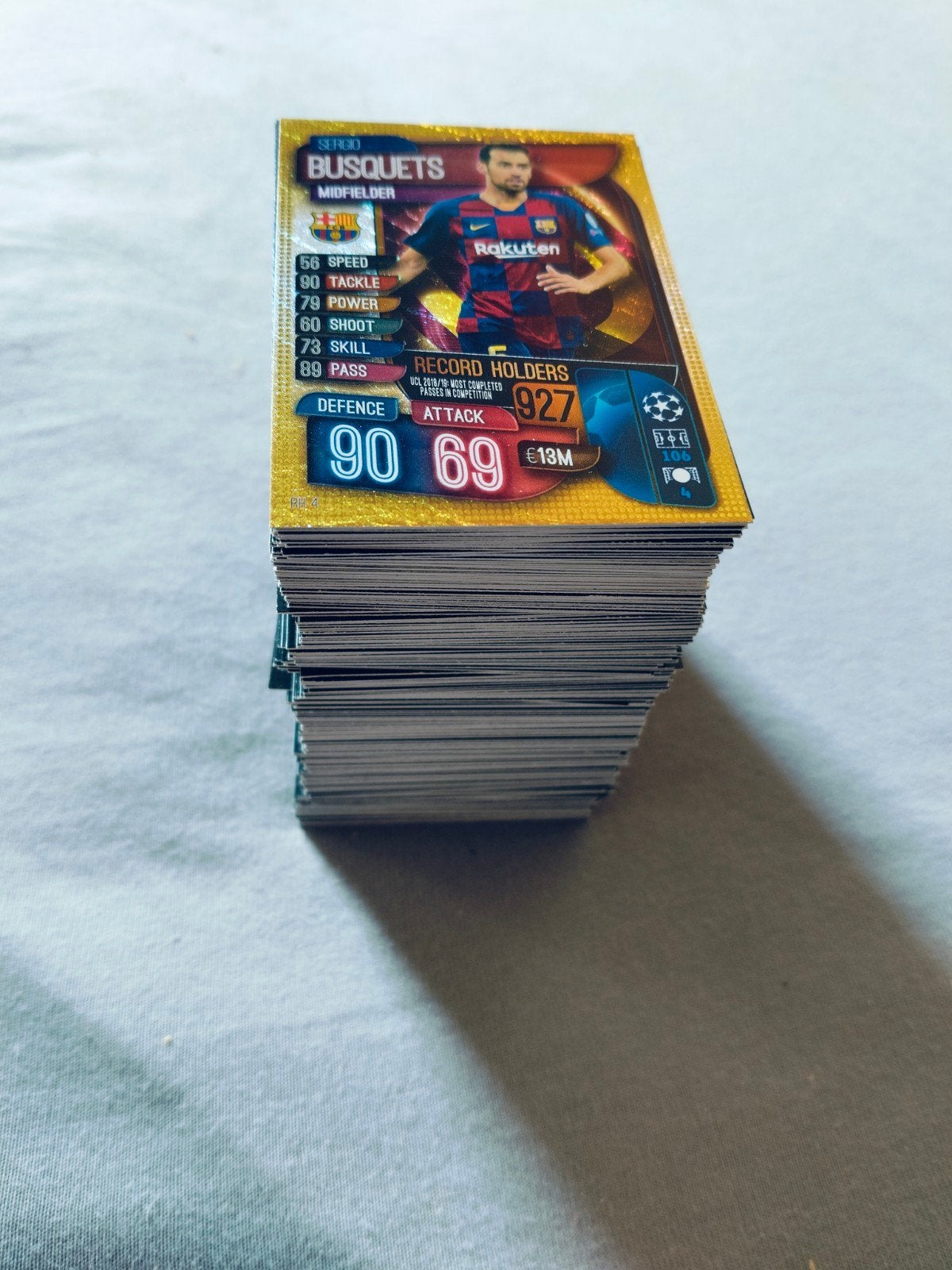 272 verschillende topps match attax kaarten 2019-2020, Verzamelen, Ophalen of Verzenden