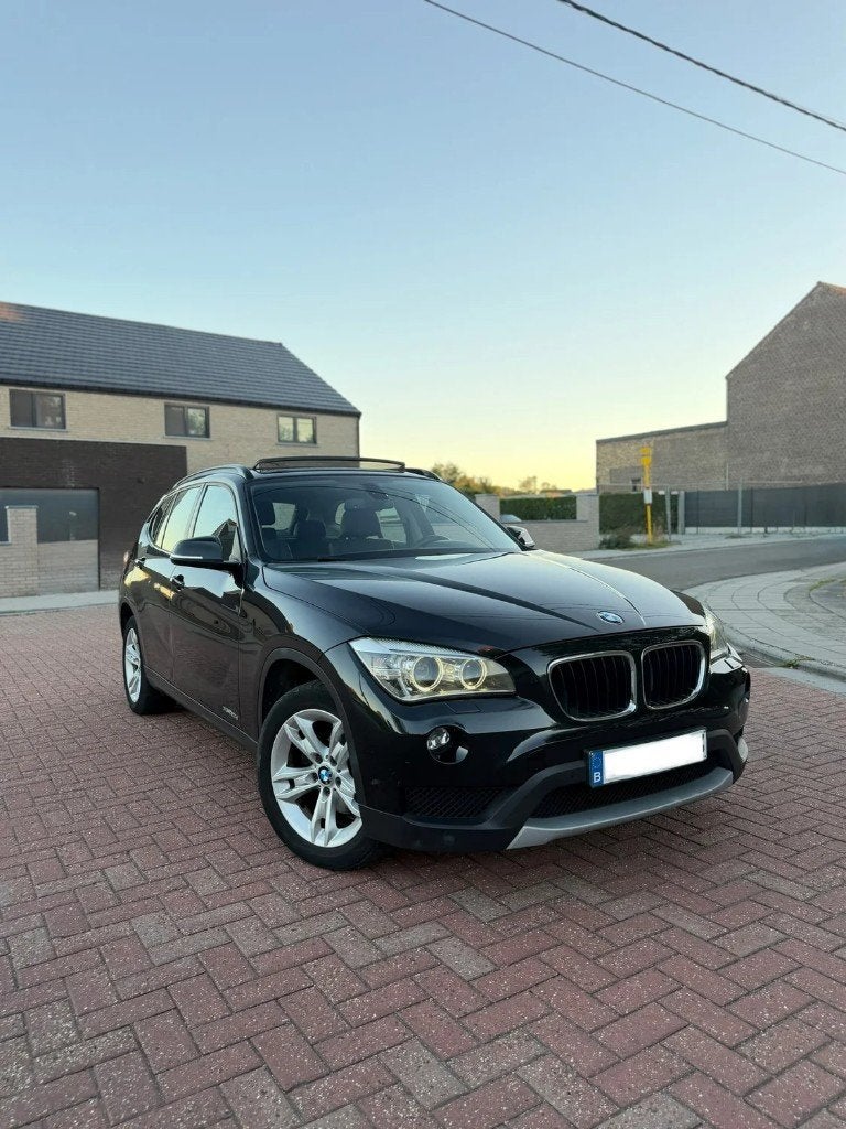 BMW X1 xDrive20d, Auto's, Euro 5, Zwart, Bedrijf, Diesel