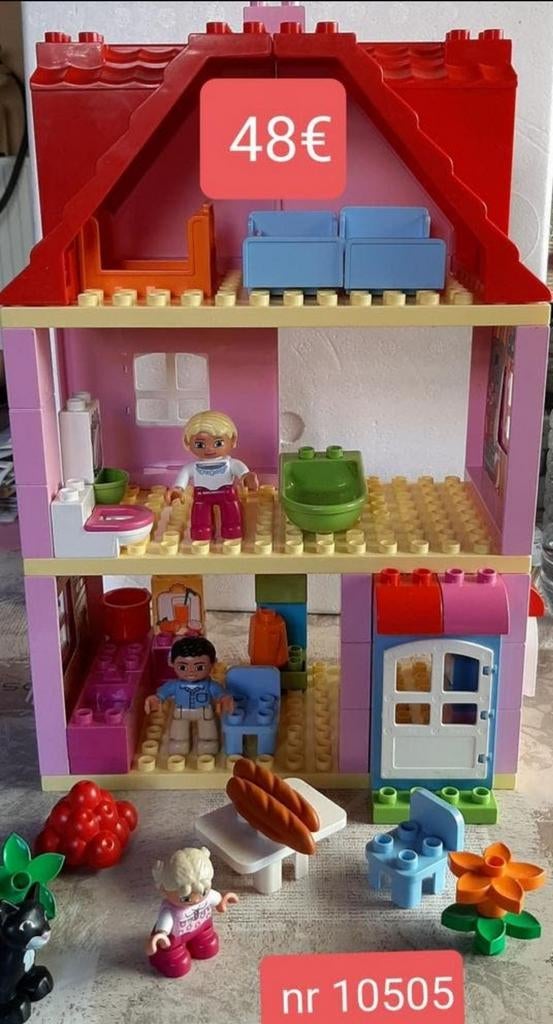 Duplo poppenhuis nr 10505, Ophalen of Verzenden