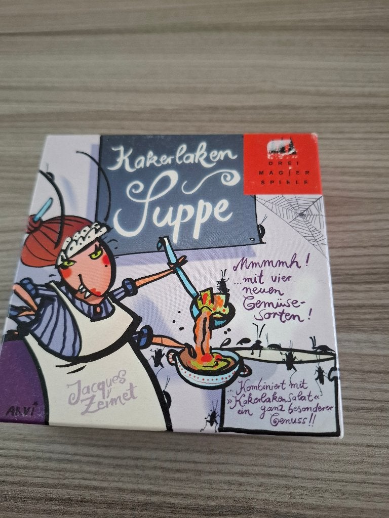 kakkerlakkensoep, Hobby en Vrije tijd, Drie of vier spelers, Ophalen of Verzenden, Gebruikt, Drie Magiërs Spellen