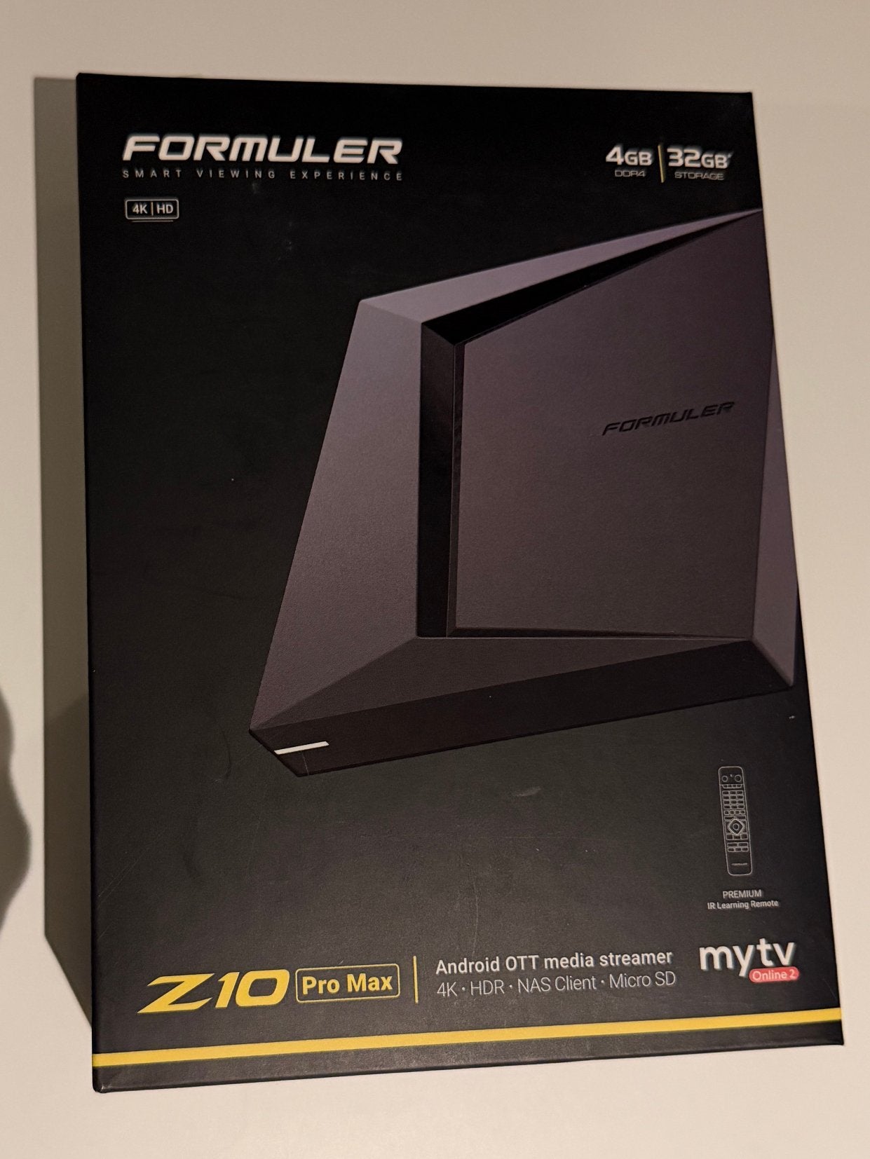 Formuler Z10 Pro Max – IPTV / Android TV Box, Ophalen of Verzenden, Zo goed als nieuw, HDMI