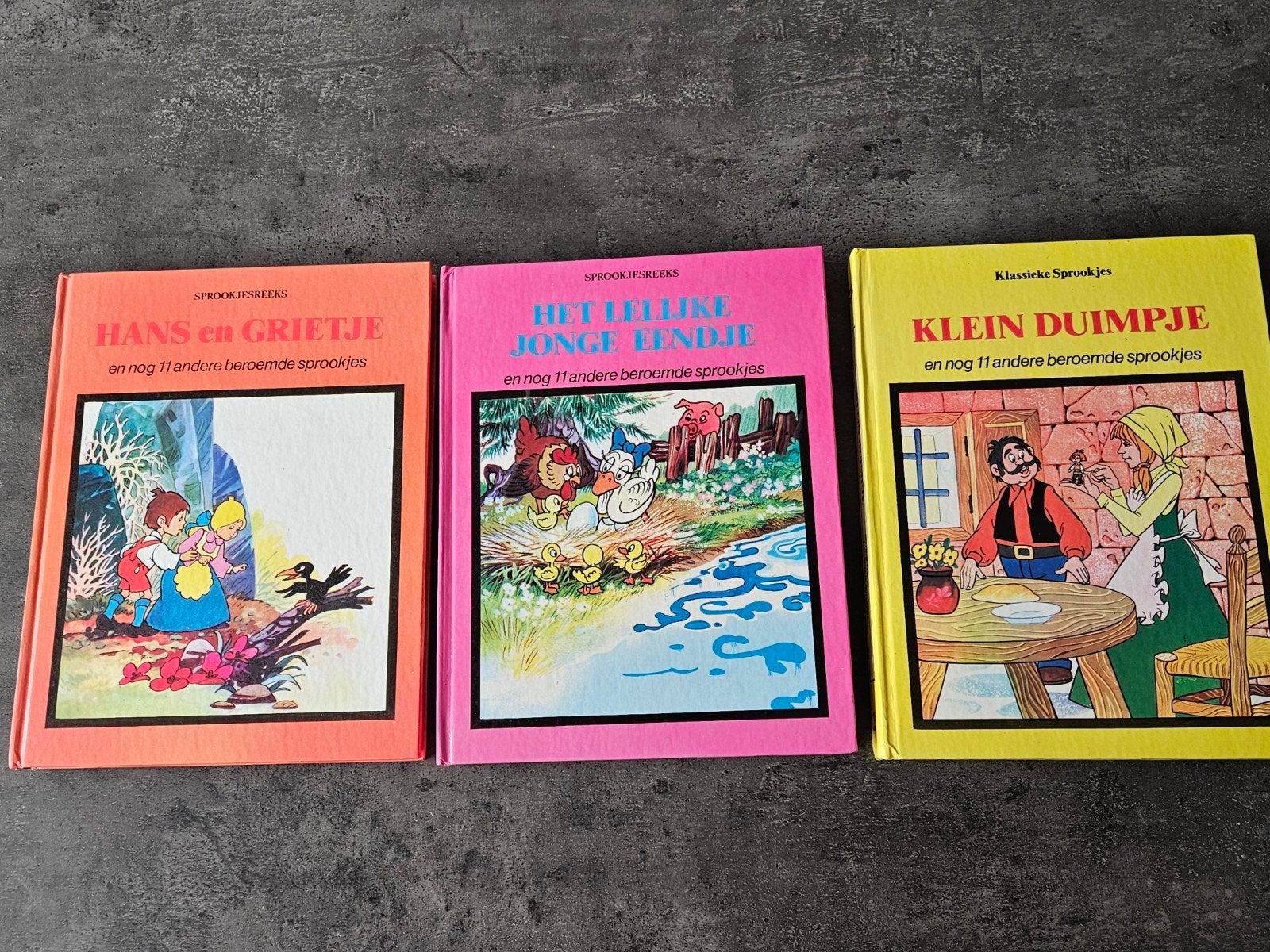 3 sprookjesboek met klassieke sprookjes, Ophalen, Zo goed als nieuw