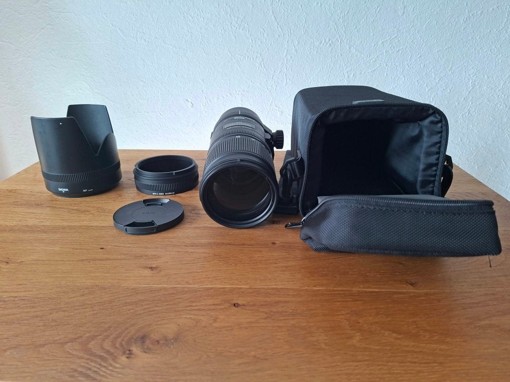 Sigma 70-200mm f/2.8  (voor Canon EF) met tas, TV, Hi-fi & Vidéo, Sigma, Collier de trépied, Téléobjectif, Enlèvement