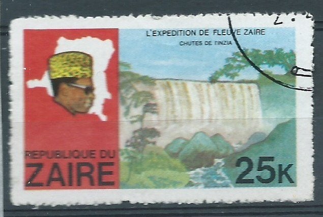 ZAIRE, Envoi, Autres pays, Affranchi