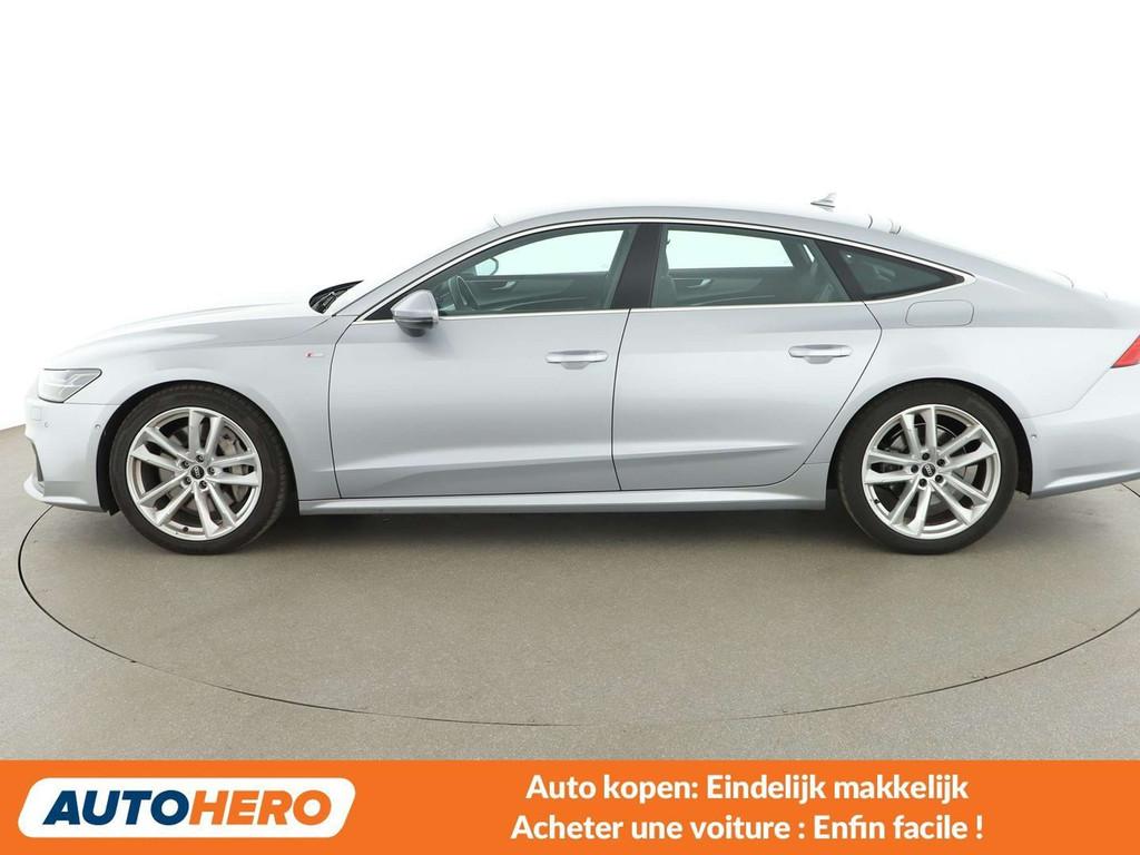 Audi A7 50 TFSIe quattro (année de construction 2020), Autos, Audi, Achat, Euro 6, Noir, 5 portes