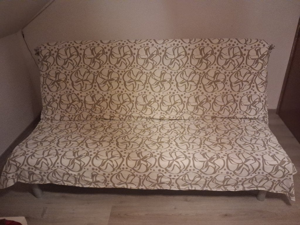 Canapé lit, Gris, Enlèvement, Utilisé, 200 cm
