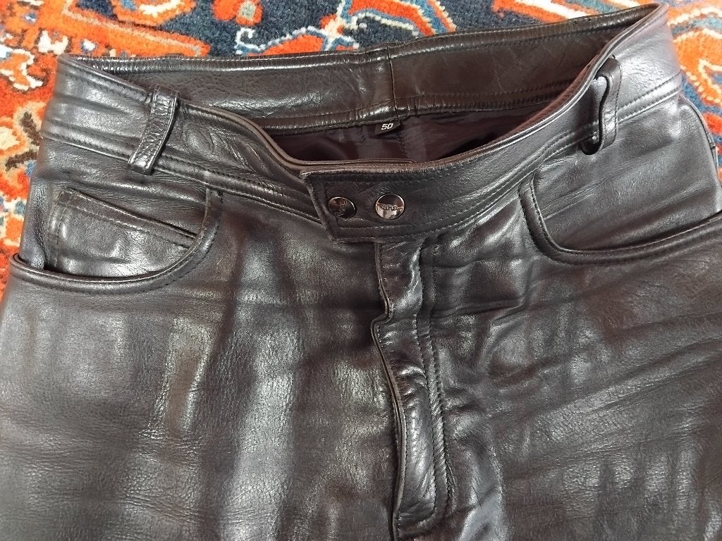 Motorbroek (leder), Motoren, Ophalen, Broek | leer, Heren, Richa