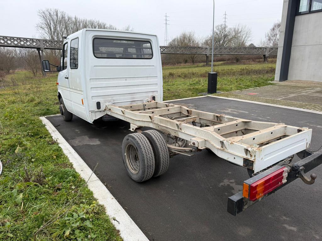 Mercedes sprinter dub cabine, Auto's, 4 deurs, Wit, Mercedes-Benz, Bedrijf