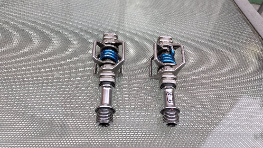 Crankbrothers Eggbeater Pedals, Fietsen en Brommers, Crankstel of Pedalen, Gebruikt, Staal, Ophalen of Verzenden