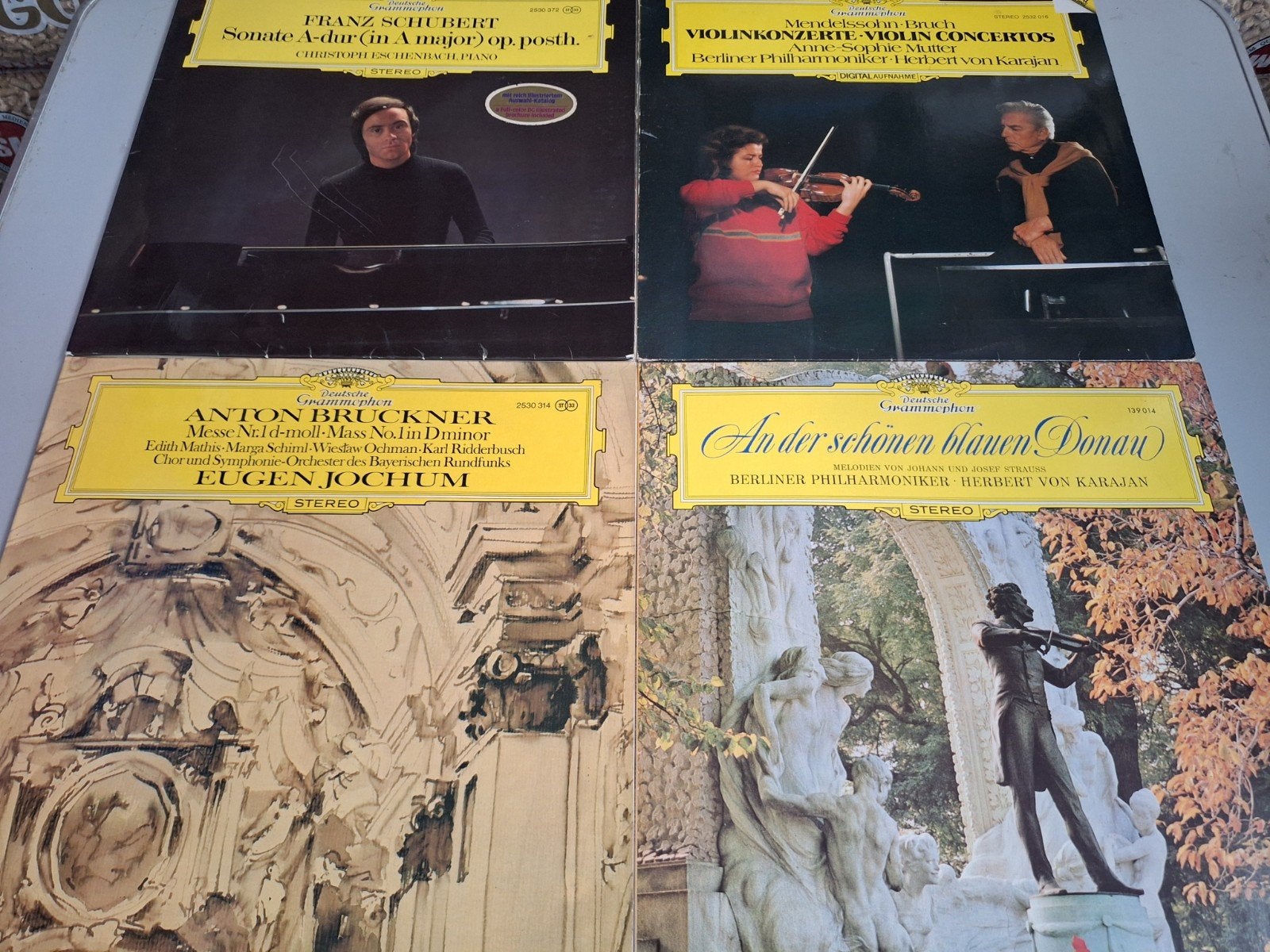 Lot 138 x LP's Deutsche Grammophon 33 RPM, Kamermuziek, Ophalen of Verzenden, Zo goed als nieuw, 12 inch