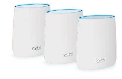 Netgear Orbi RBK23 (1 routeur RBR20 + 2 satellites RBS20), Enlèvement ou Envoi, Utilisé, Routeur, Netgear