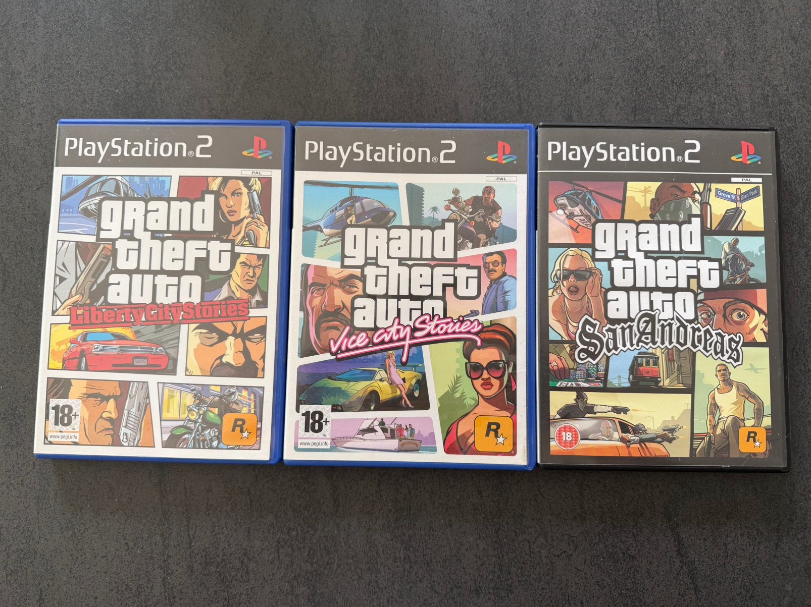 GTA verzameling ps2, Games en Spelcomputers, Ophalen of Verzenden, Gebruikt