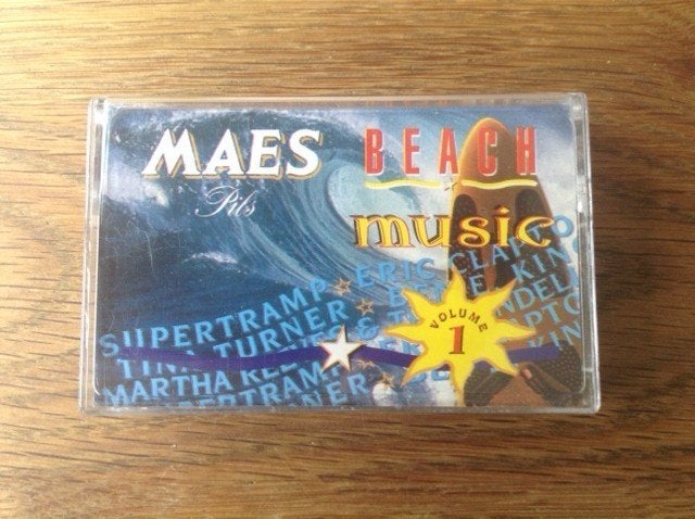 muziekcassette maes beach music, Cd's en Dvd's, Ophalen of Verzenden, Rock en Metal, 1 bandje, Origineel