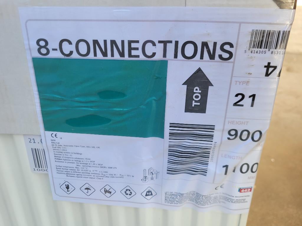 Radiateur NEUF 900X1100 STELRAD, Doe-het-zelf en Bouw, Ophalen, Nieuw, Radiator