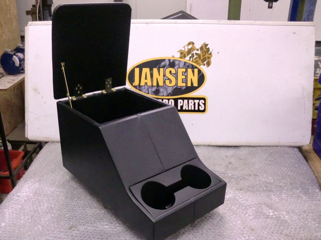 Defender cubby box  met bekerhouder DA2035, Auto-onderdelen, Interieur en Bekleding, Land Rover, Admin@jansenlaroparts.nl, Nieuw