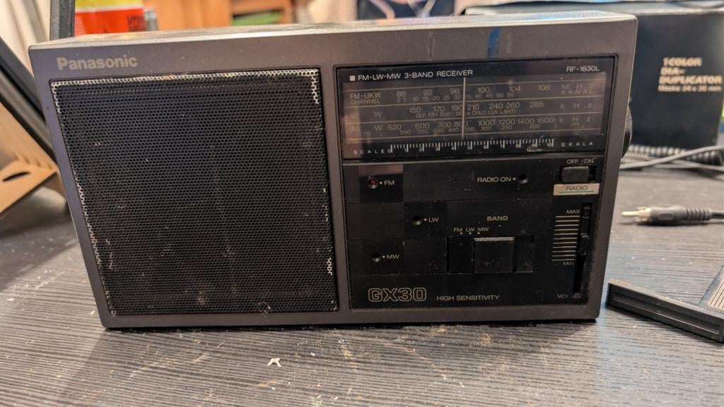 Radio Panasonic GX30 RF- 1630L, Enlèvement ou Envoi, Utilisé, Radio