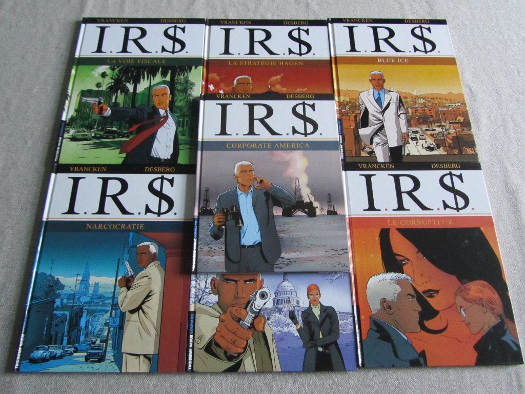BD IRS: 7 premiers tomes en Edition originale!, Livres, Enlèvement ou Envoi
