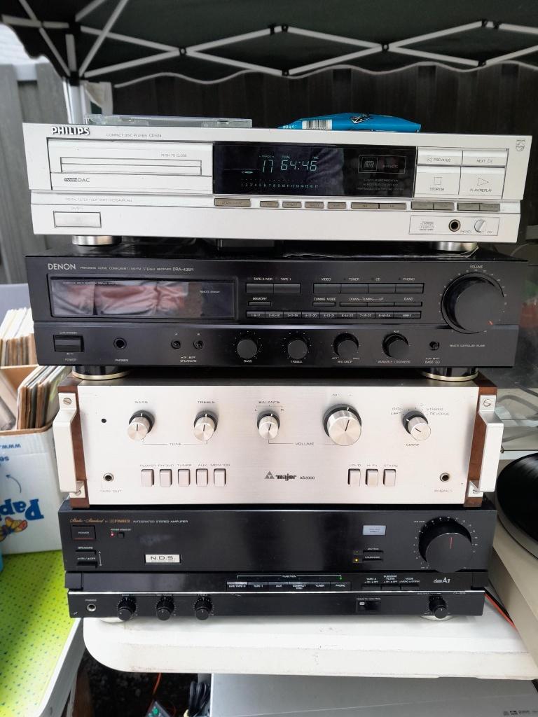 Stockverkoop hifi materiaal, Ophalen, Refurbished, Denon