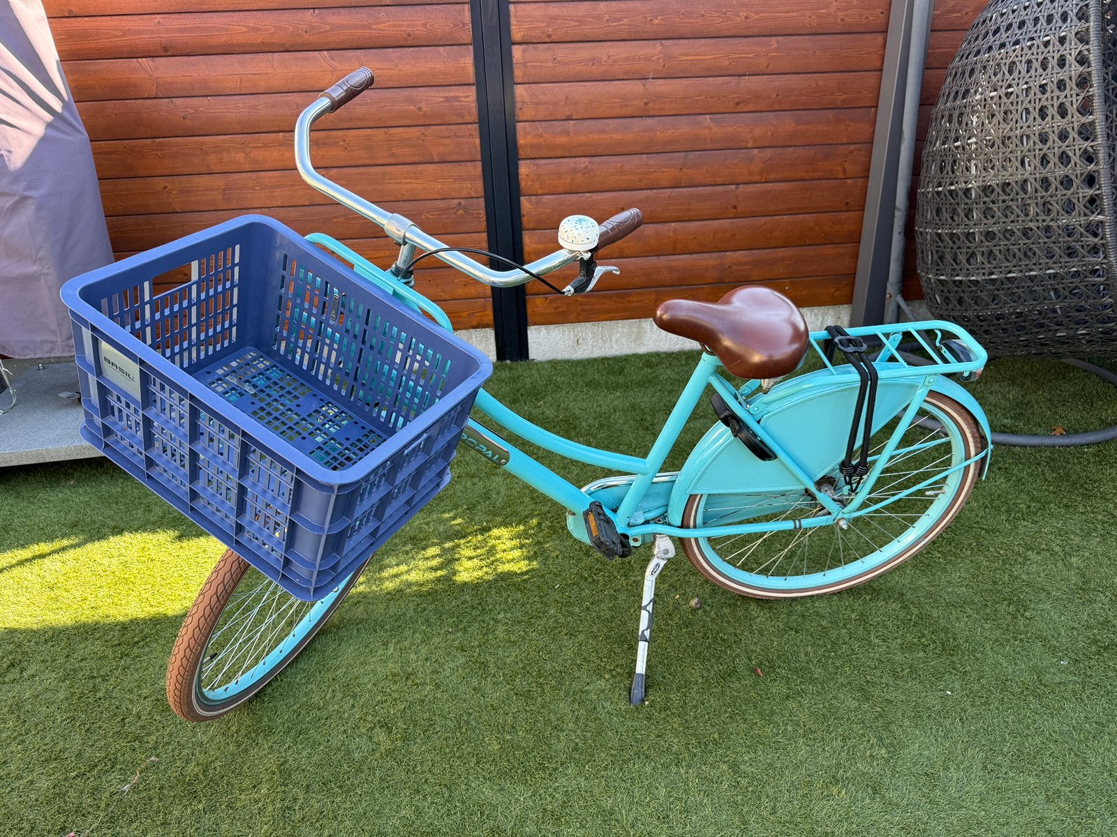 Meisjesfiets 26 inch, Terugtraprem, Gebruikt, Handrem, Ophalen