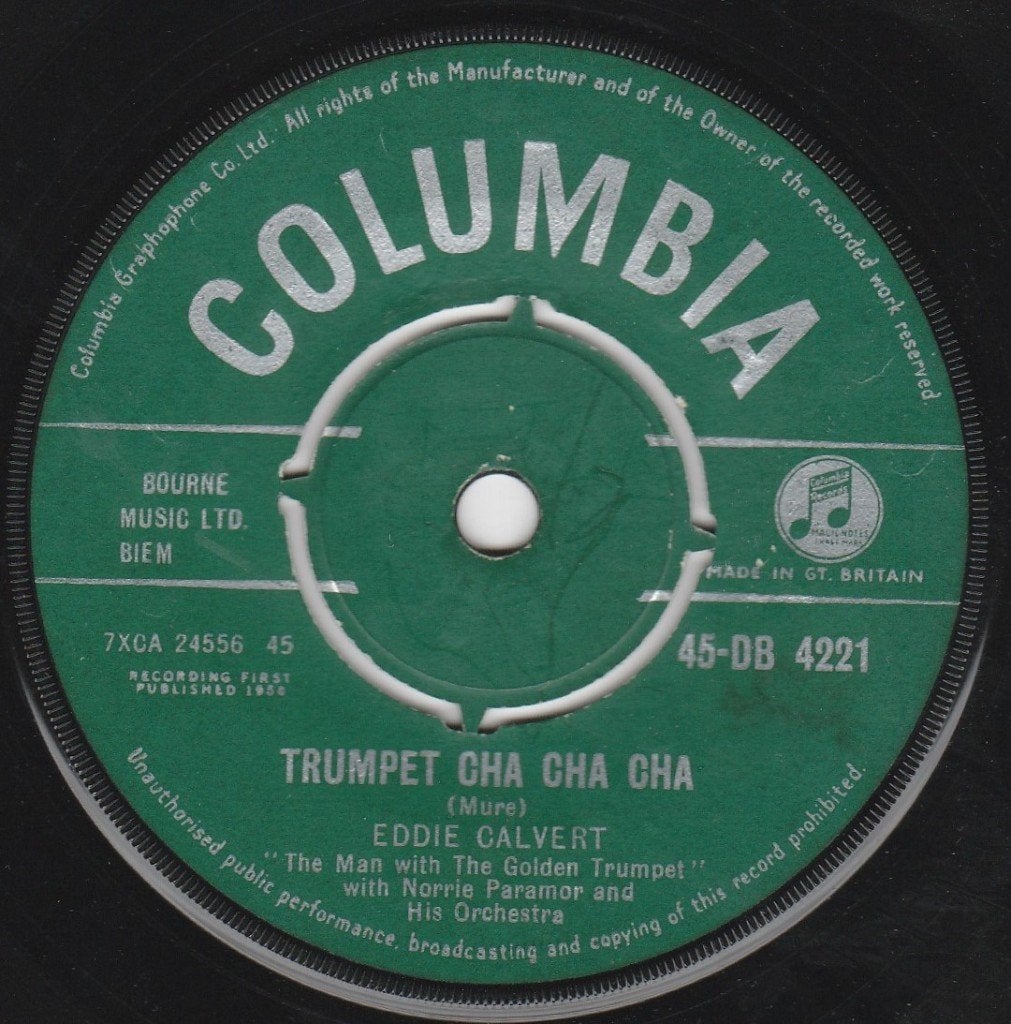 Eddie Calvert - Trompet Cha Cha * Popcorn Instr. *, Gebruikt, 7 inch, Overige typen, Jazz