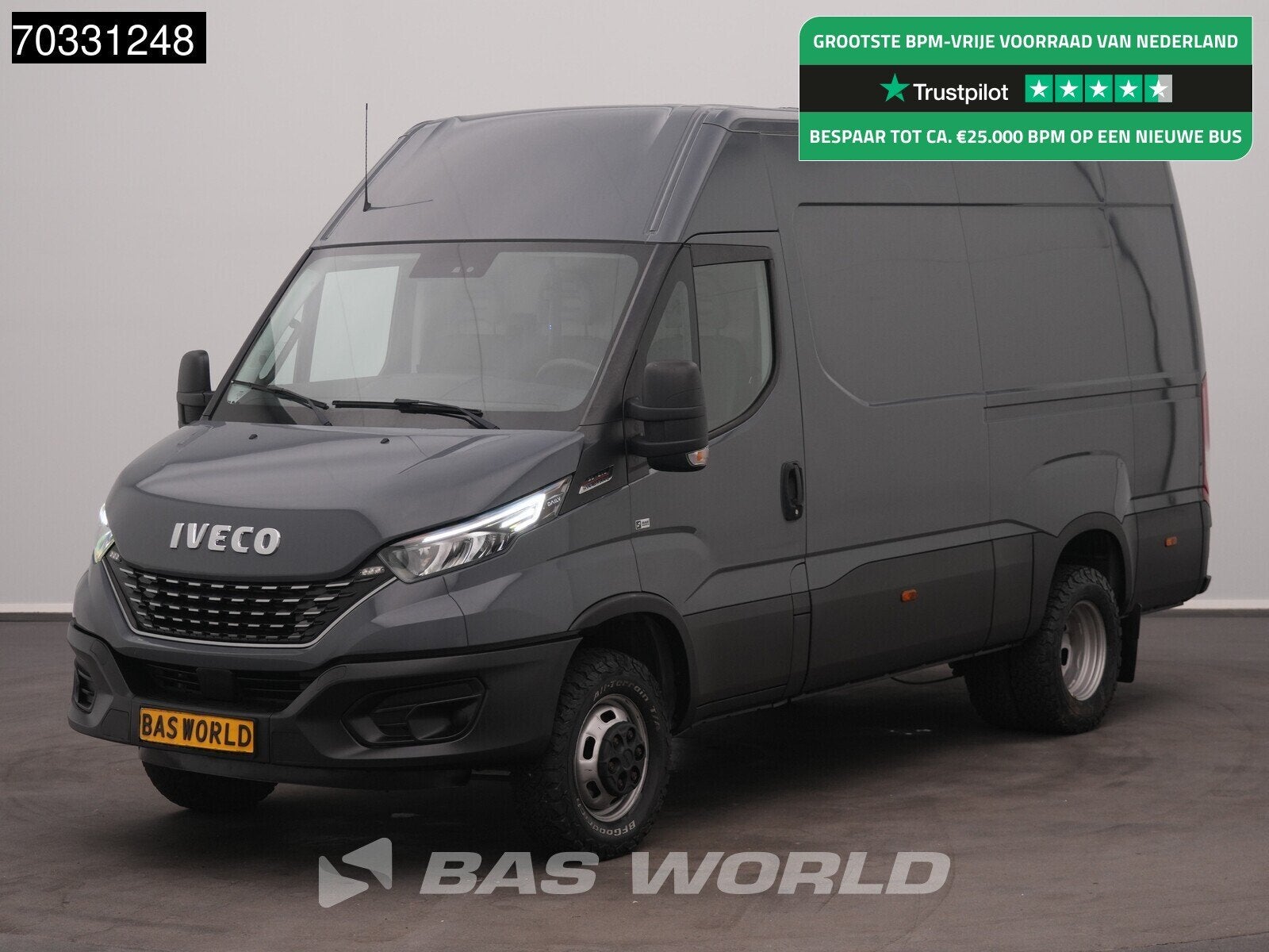 Iveco Daily 35C21 3.0L Automaat 210PK Dubbellucht 3,5t Trekh, Gebruikt, 4 cilinders, Iveco, Leder