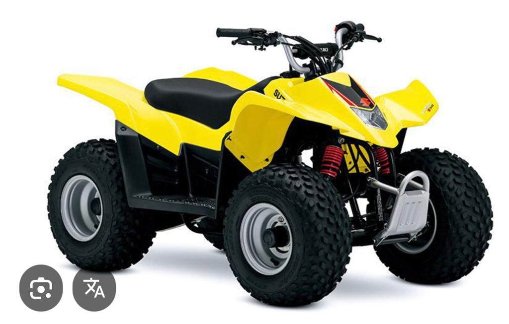 Suzuki quad 90 cc, Ophalen, Zo goed als nieuw