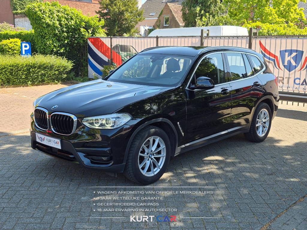 BMW X3 2.0D xDrive Adapt. Cruise | LED | Navi | Leder | Gar., Auto's, BMW, Automaat, 1995 cc, 4 cilinders, Zwart