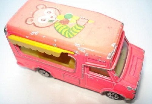 Majorette Fourgon glacier crèmerie 1/67 1:67, Verzenden, Gebruikt, Bus of Vrachtwagen, Majorette