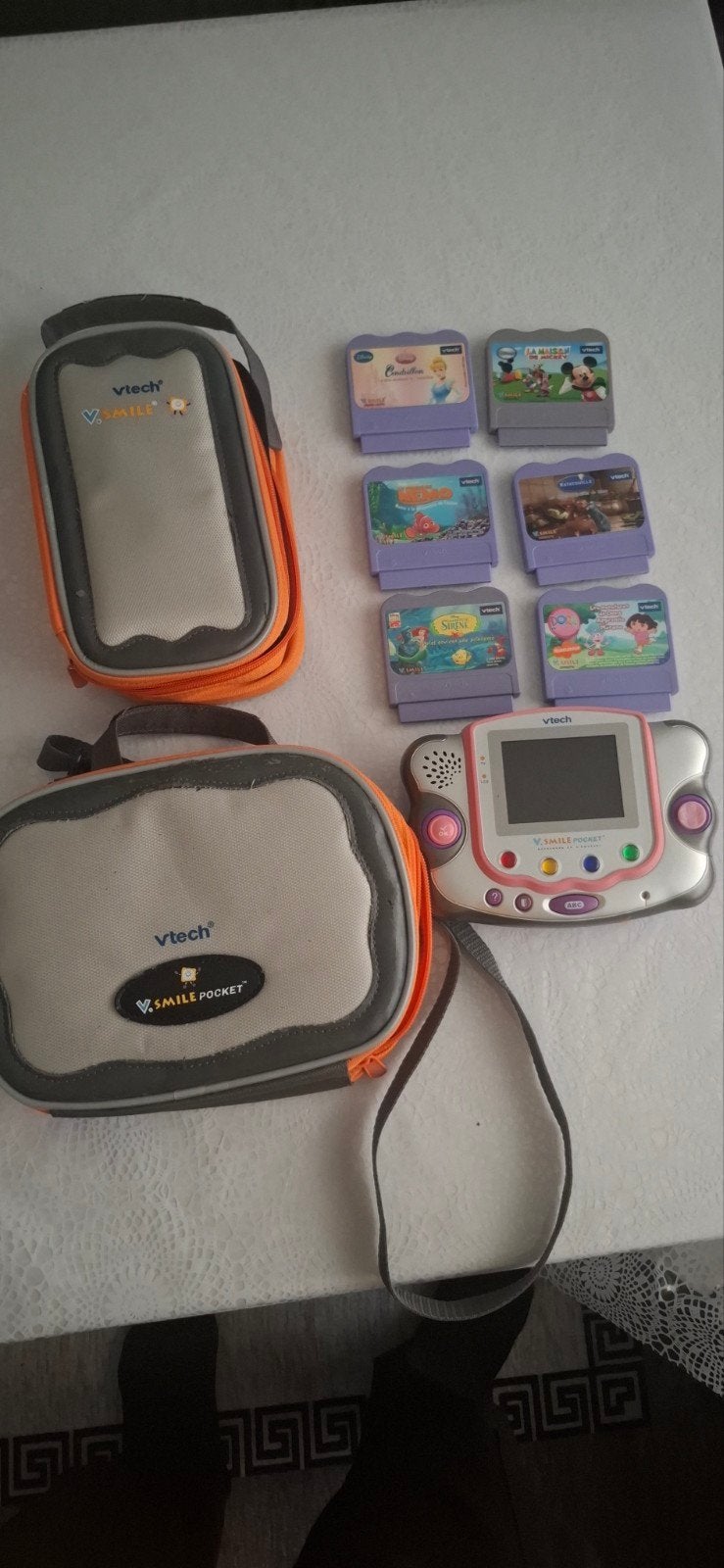 console de jeux educative, Ophalen