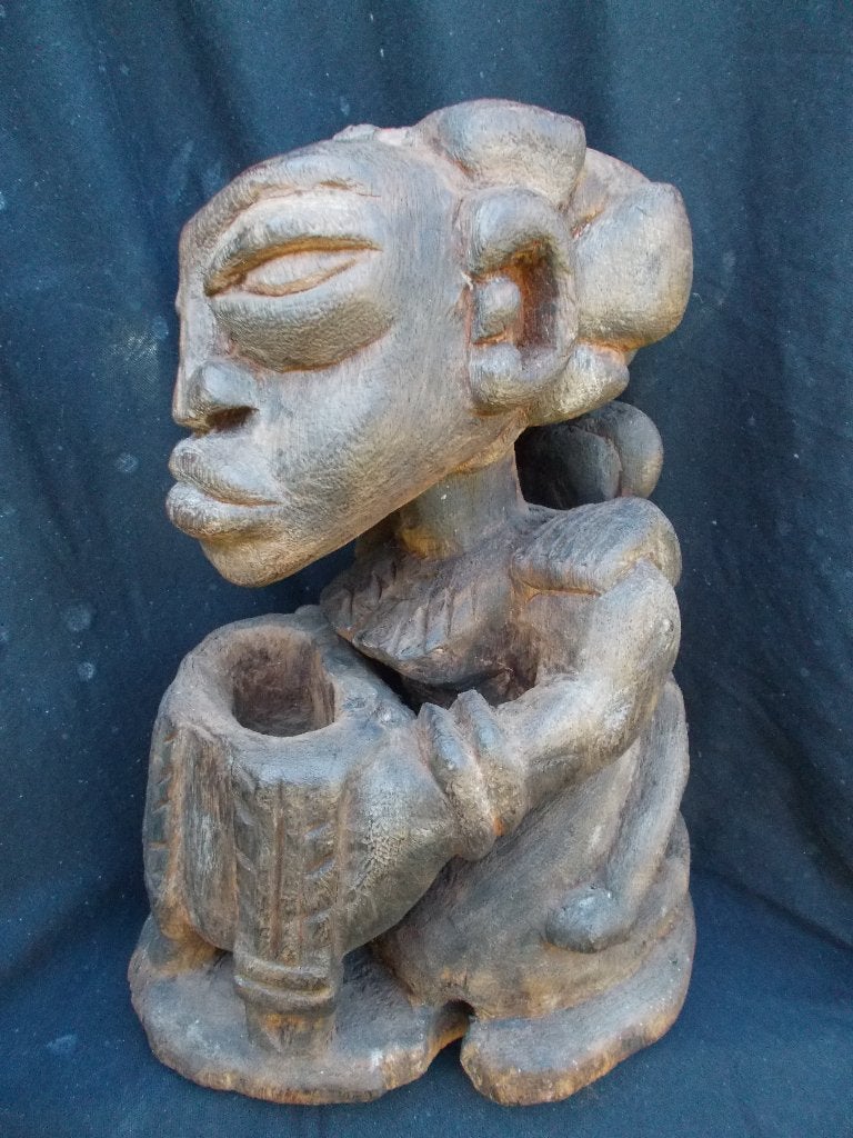 Mooi oud Beeld., Antiek en Kunst, Ophalen, Beeld