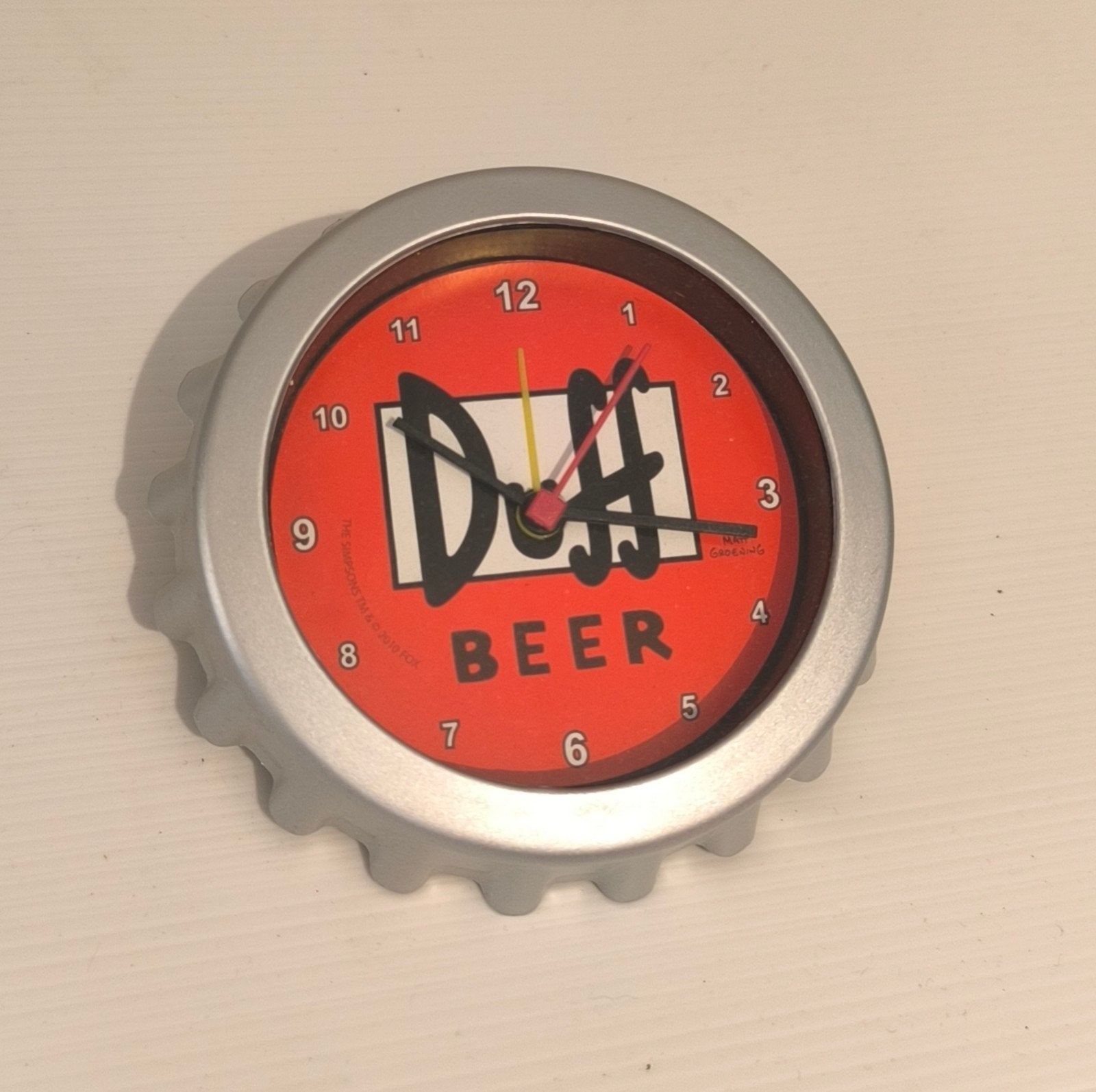 horloge murale : Duff Bear (Les Simpsons), Enlèvement ou Envoi, Horloge murale