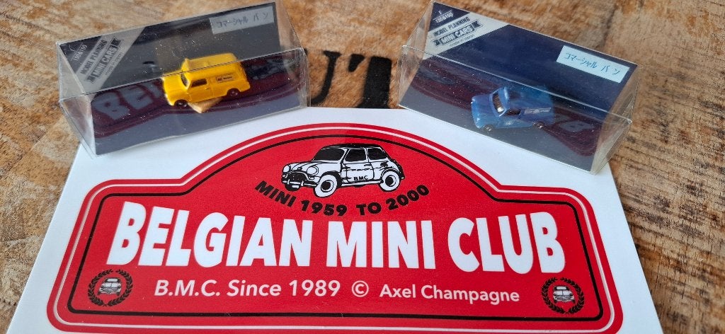 LOT 2x Mini Van ROAD SERVICE (AA+RAC) MINI CARS JAPAN Neuf, Enlèvement ou Envoi, Neuf, Voiture