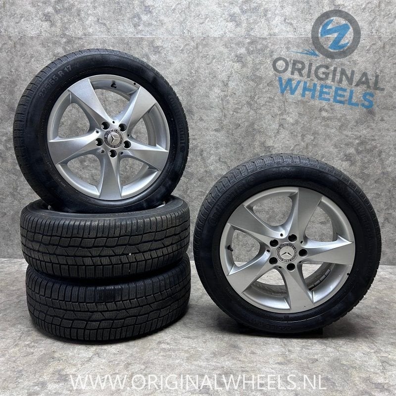 17 inch originele velgen + winterbanden Mercedes Vito / V kl, Pneus et Jantes, Pneus hiver, -, 17 pouces