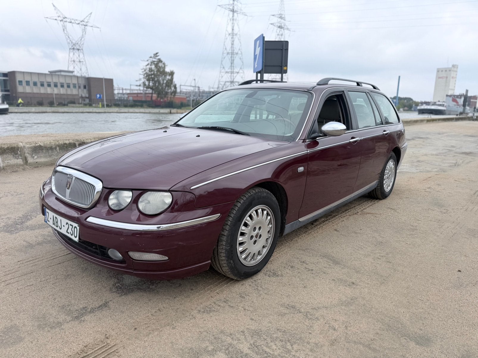 TE KOOP – ROVER 75 2.0 DIESEL, Auto's, Automaat, Beige, Wit, 5 deurs