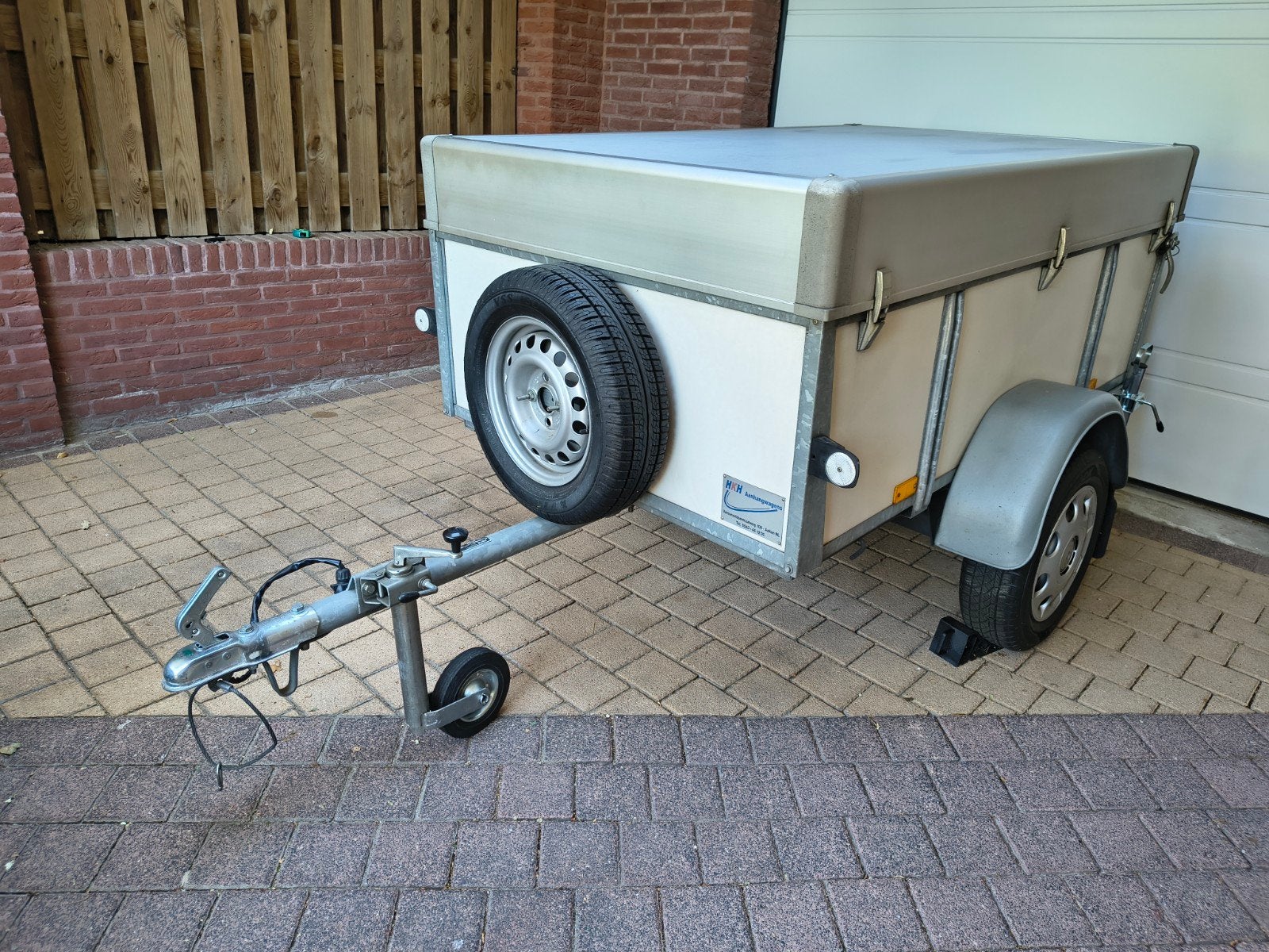 Hele mooie Saris gesloten bagagewagen aanhanger 180x113x68, Auto diversen, Aanhangers en Bagagewagens, Ophalen, Zo goed als nieuw