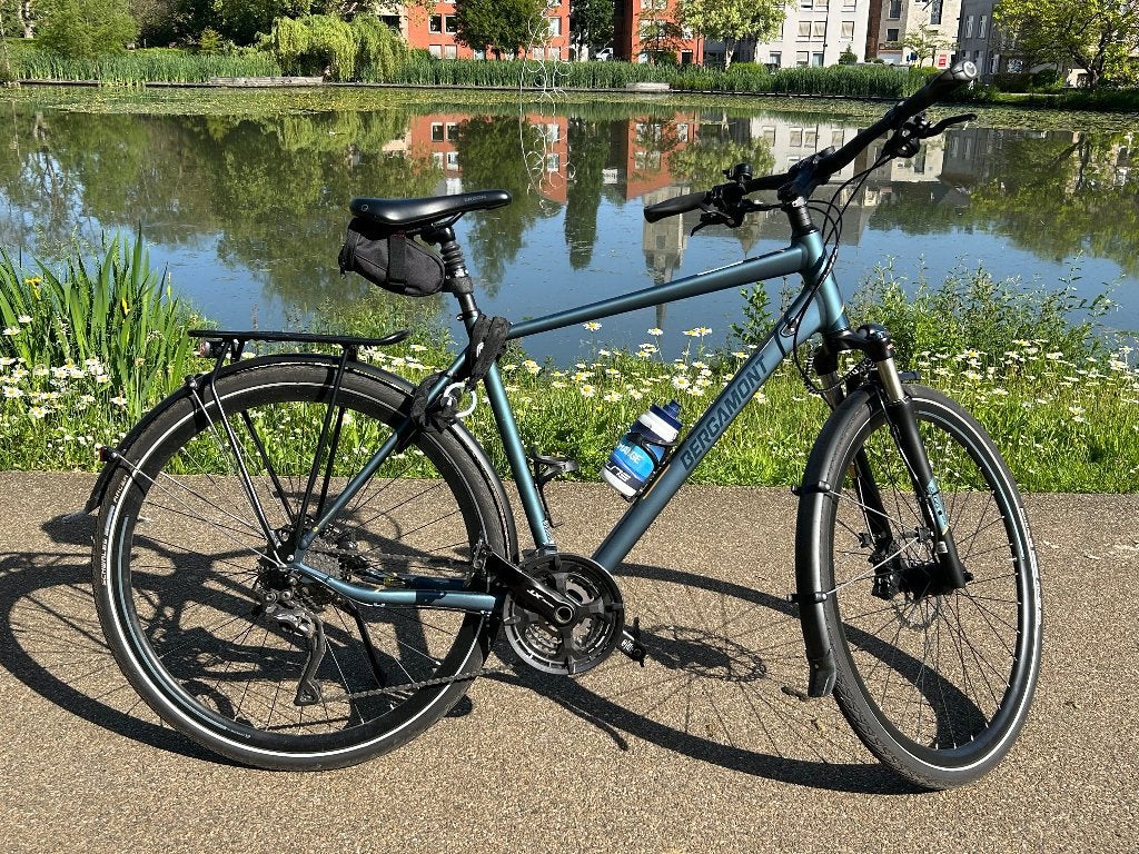 heren trekking fiets bergamont Horizon 9 Top fiets, Vering, Zo goed als nieuw, Meer dan 20 versnellingen, Schijfrem