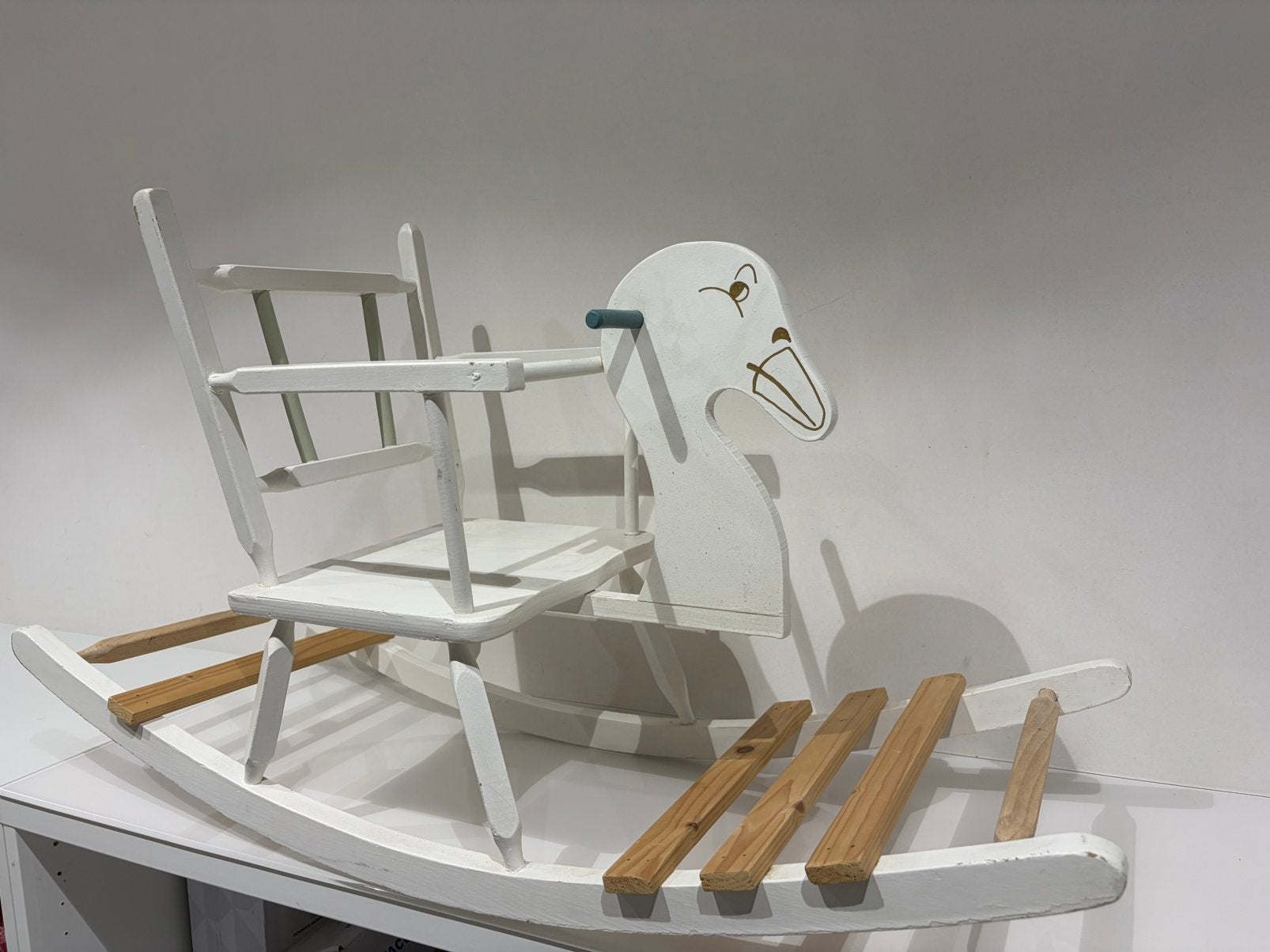 Hobbelpaard hout, Kinderen en Baby's, Speelgoed | Houten speelgoed, Ophalen, Gebruikt