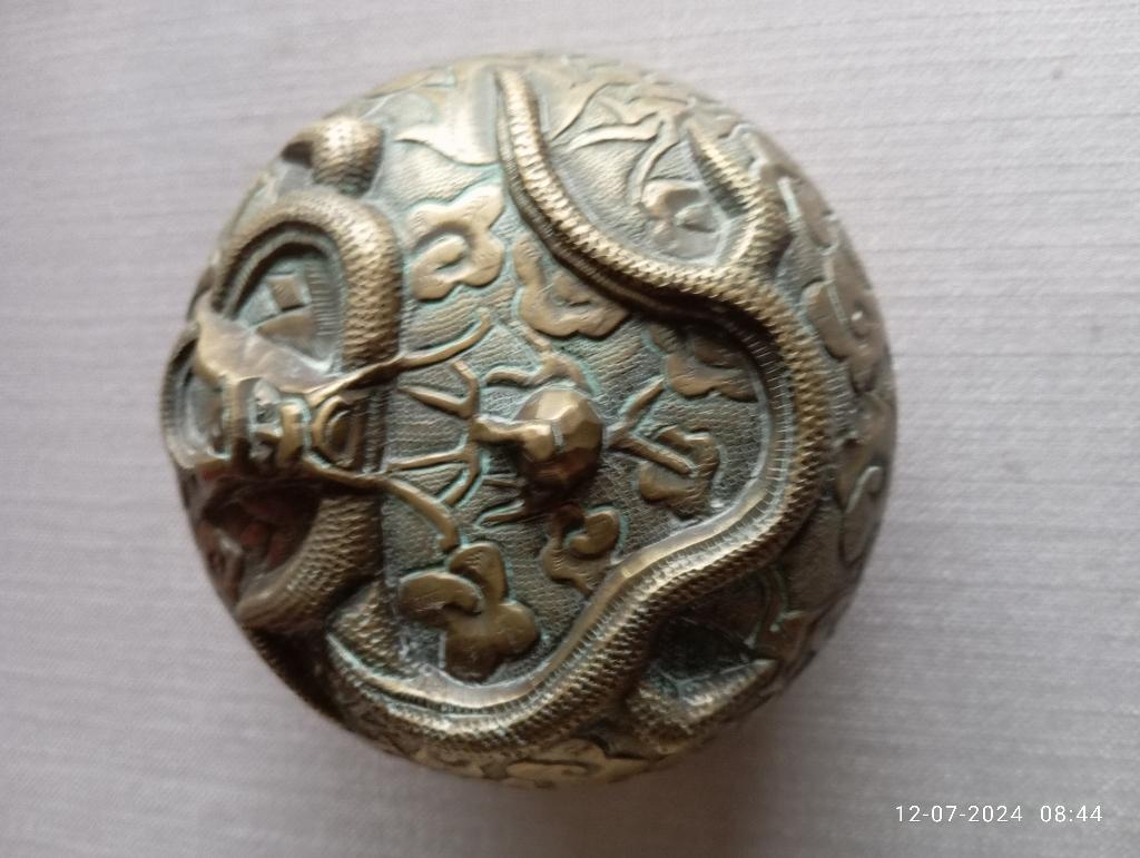 CHINESE POT DRAKENMOTIEF, Antiek en Kunst, Antiek | Keramiek en Aardewerk, Ophalen