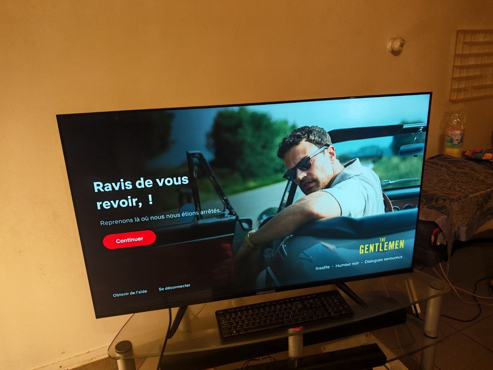 TV edenwood 55 pouce 127 cm, TV, Hi-fi & Vidéo, Enlèvement